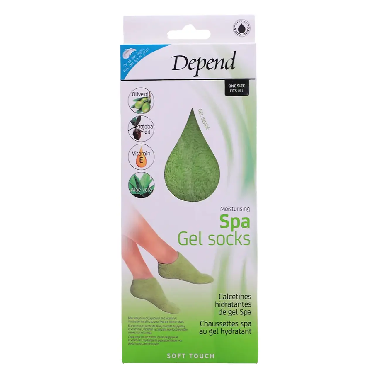 Depend Spa Gel Sock - view 1