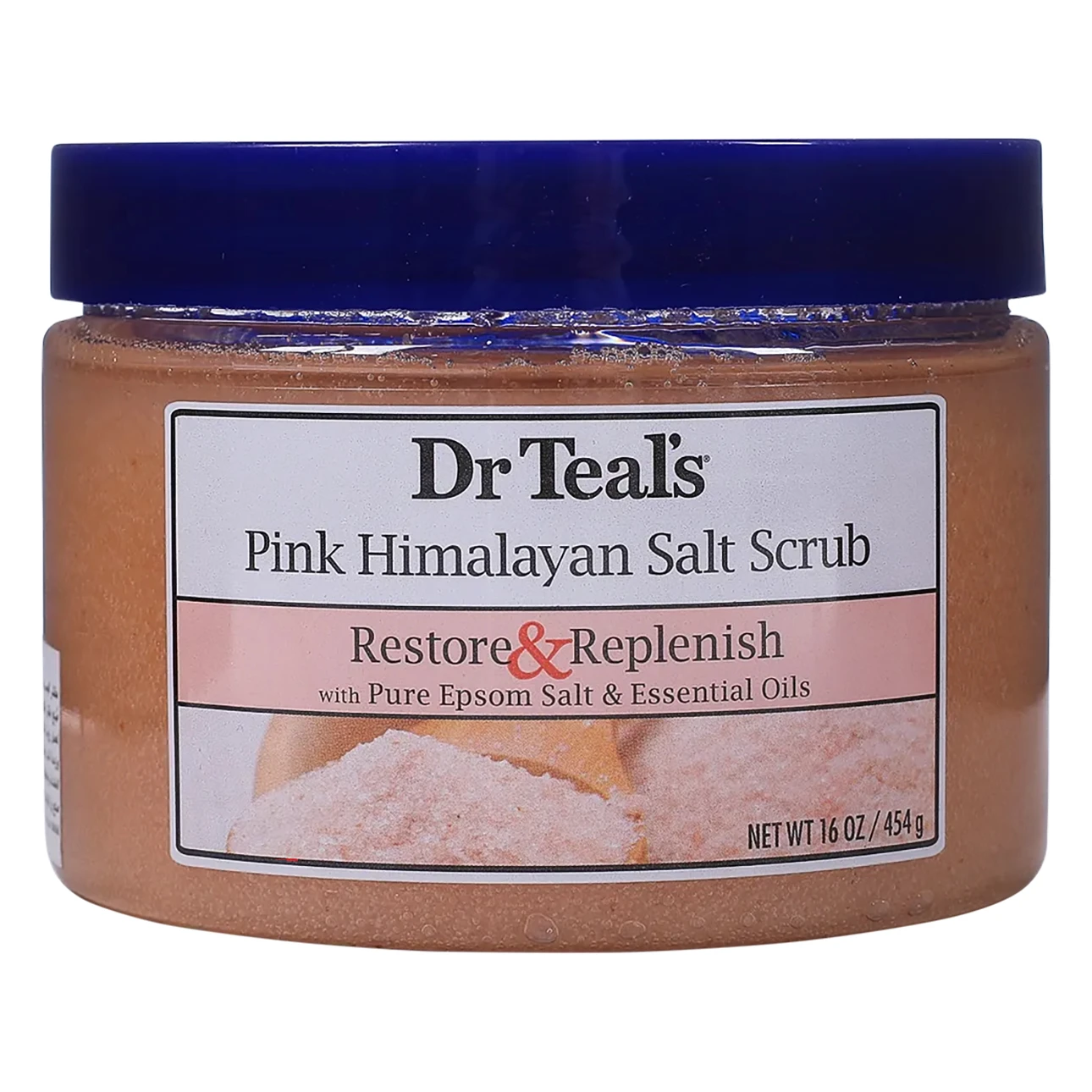 Dr Teal'S Body Scrub Pink Himalayan Sea Salt 454 gm