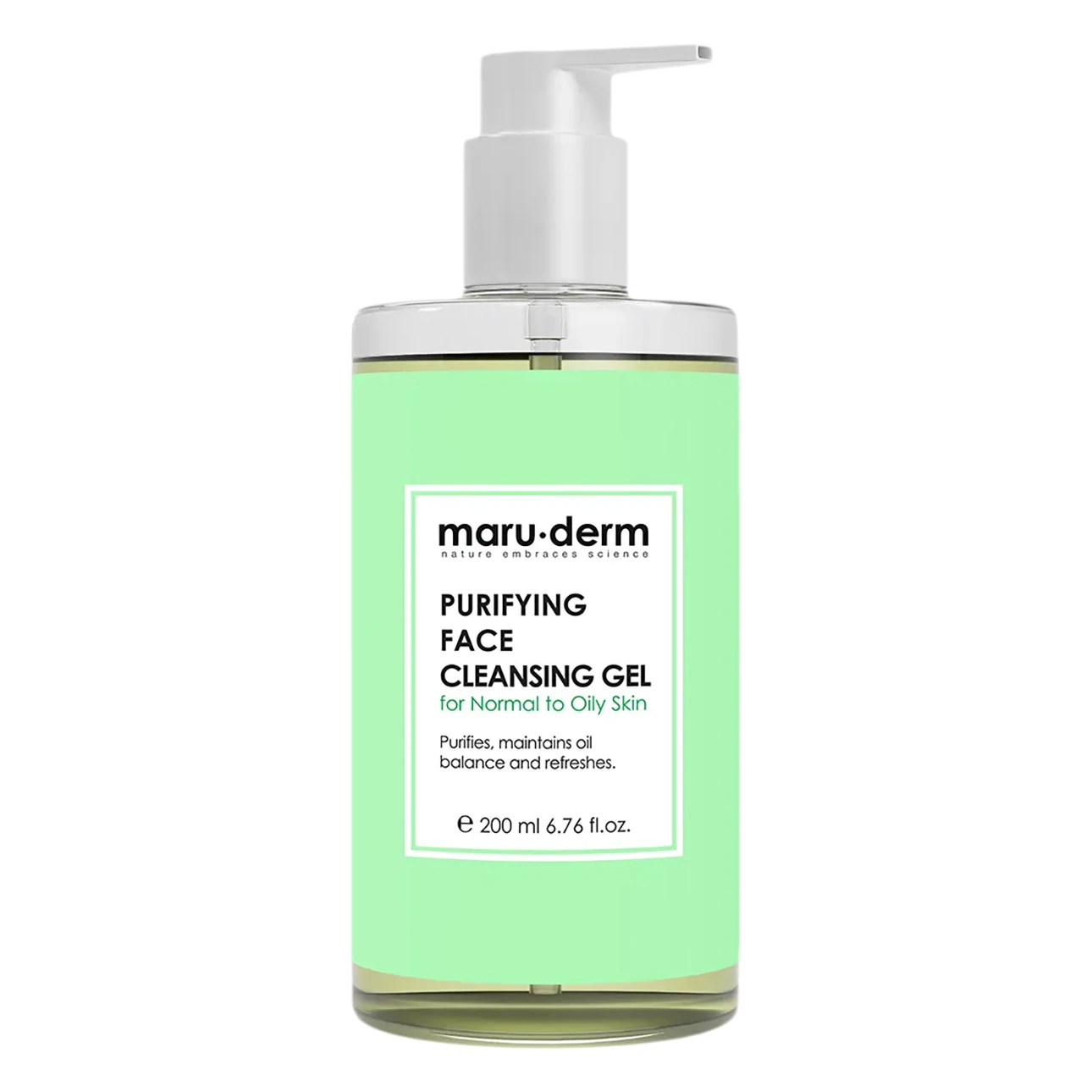  Maruderm Purifying Face Cleansing Gel For Normal To Oily Skin 200 ml
