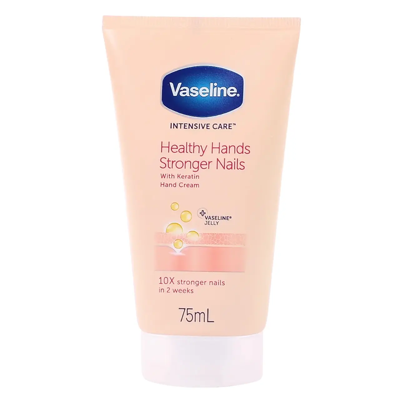Vaseline Healthy Hands and Stronger Nails With Keratin Hand Cream 75 ml - view 1