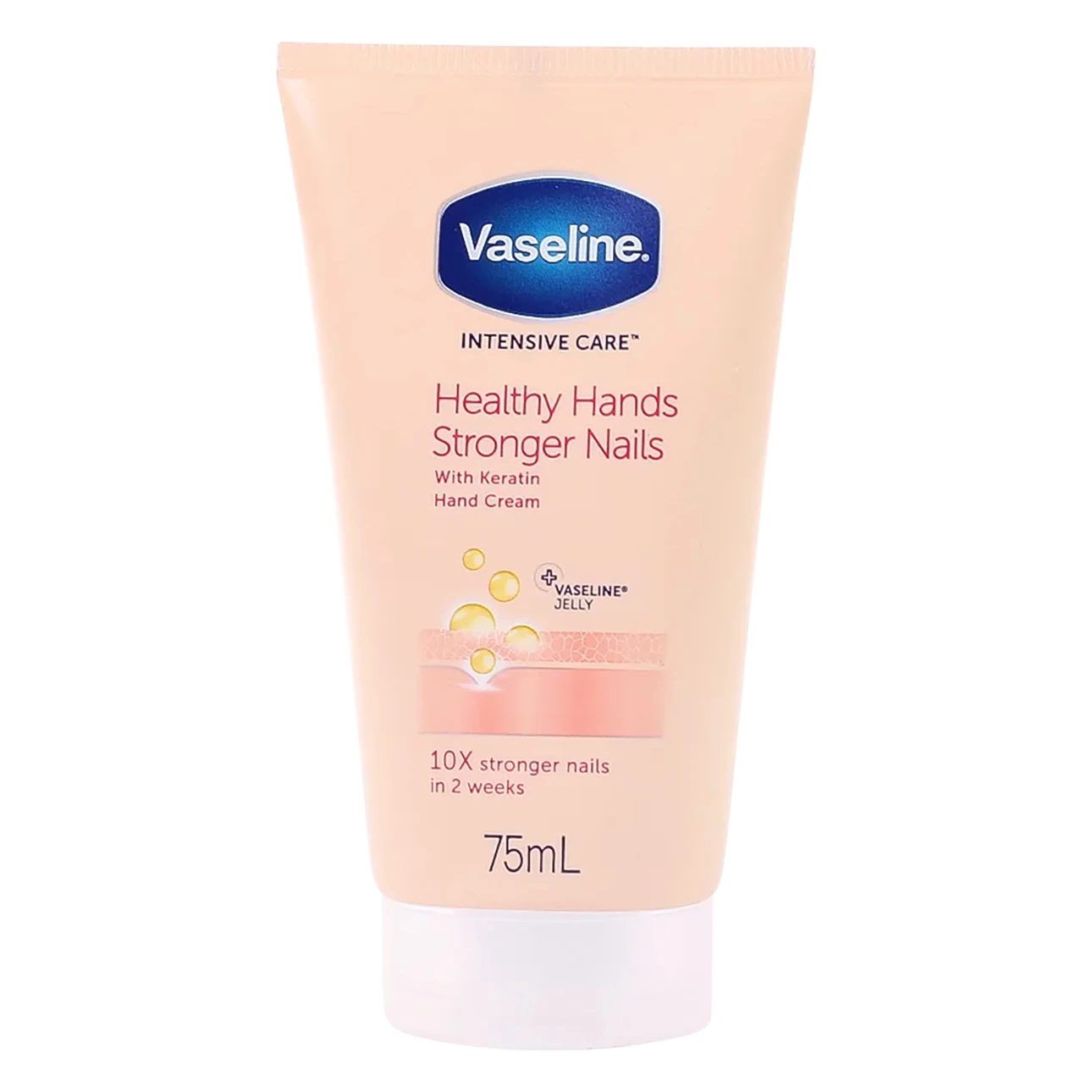 Vaseline Healthy Hands and Stronger Nails With Keratin Hand Cream 75 ml