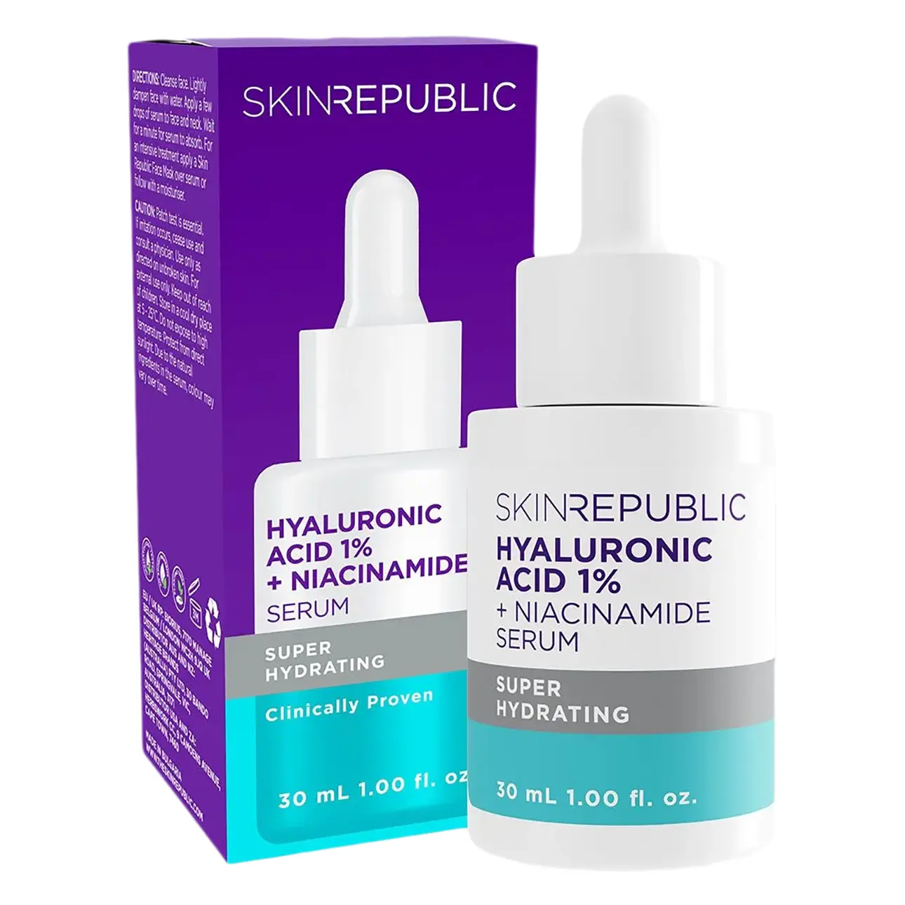 Skin Republic Hyaluronic Acid 1% + Niacinamide 2% Serum 30ml - view 2