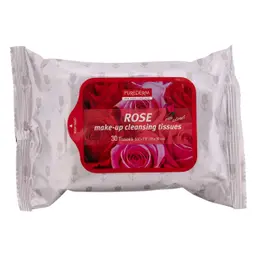 Purederm Make Up Cleansing Tissue Rose
