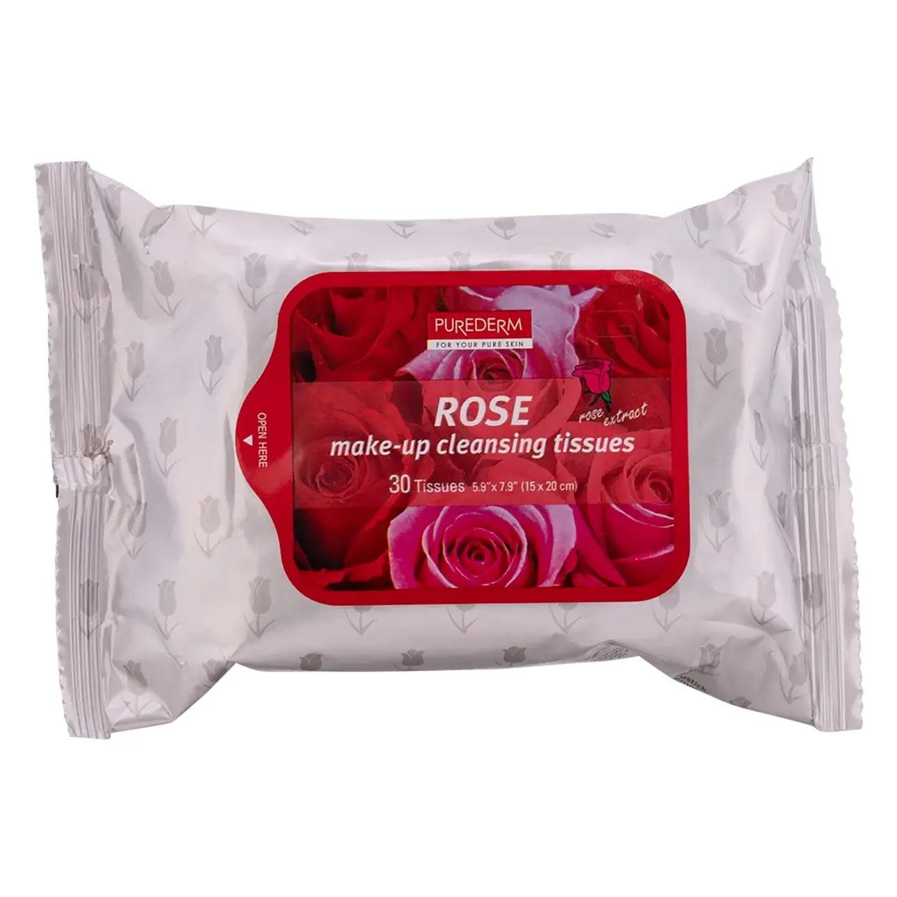 Purederm Make Up Cleansing Tissue Rose - view 1