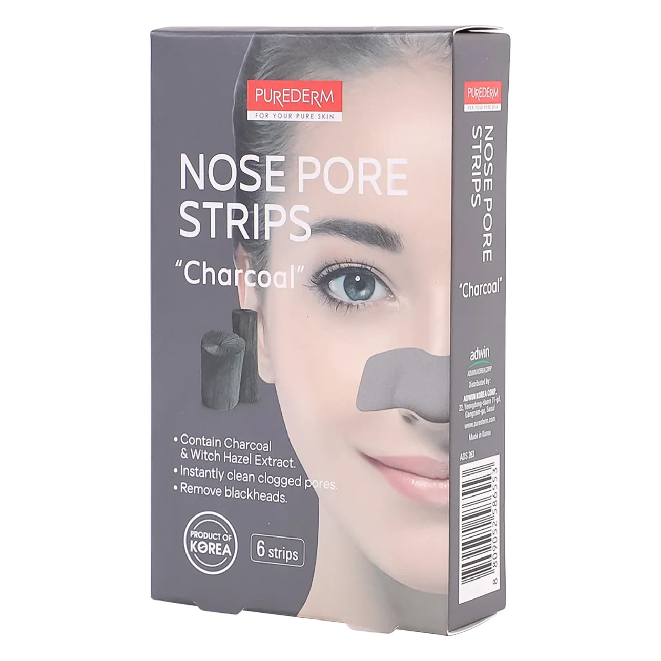 Purederm Nose Pore Strips Charcoal