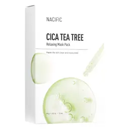 Nacific Cica Tea Tree Relaxing Mask Pack 10 Masks