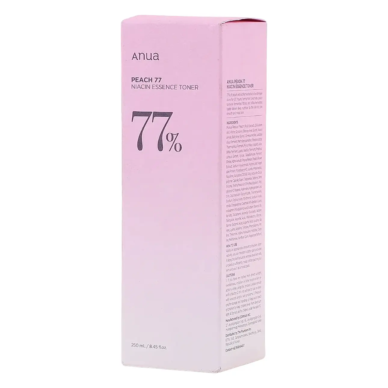 Anua Peach 77 % Niacin Essence Toner 250 ml - view 1