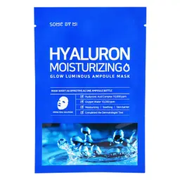 SOME BY MI HYALURON MOISTURIZING GLOW LUMINOUS AMPOULE MASK 1EA*25G