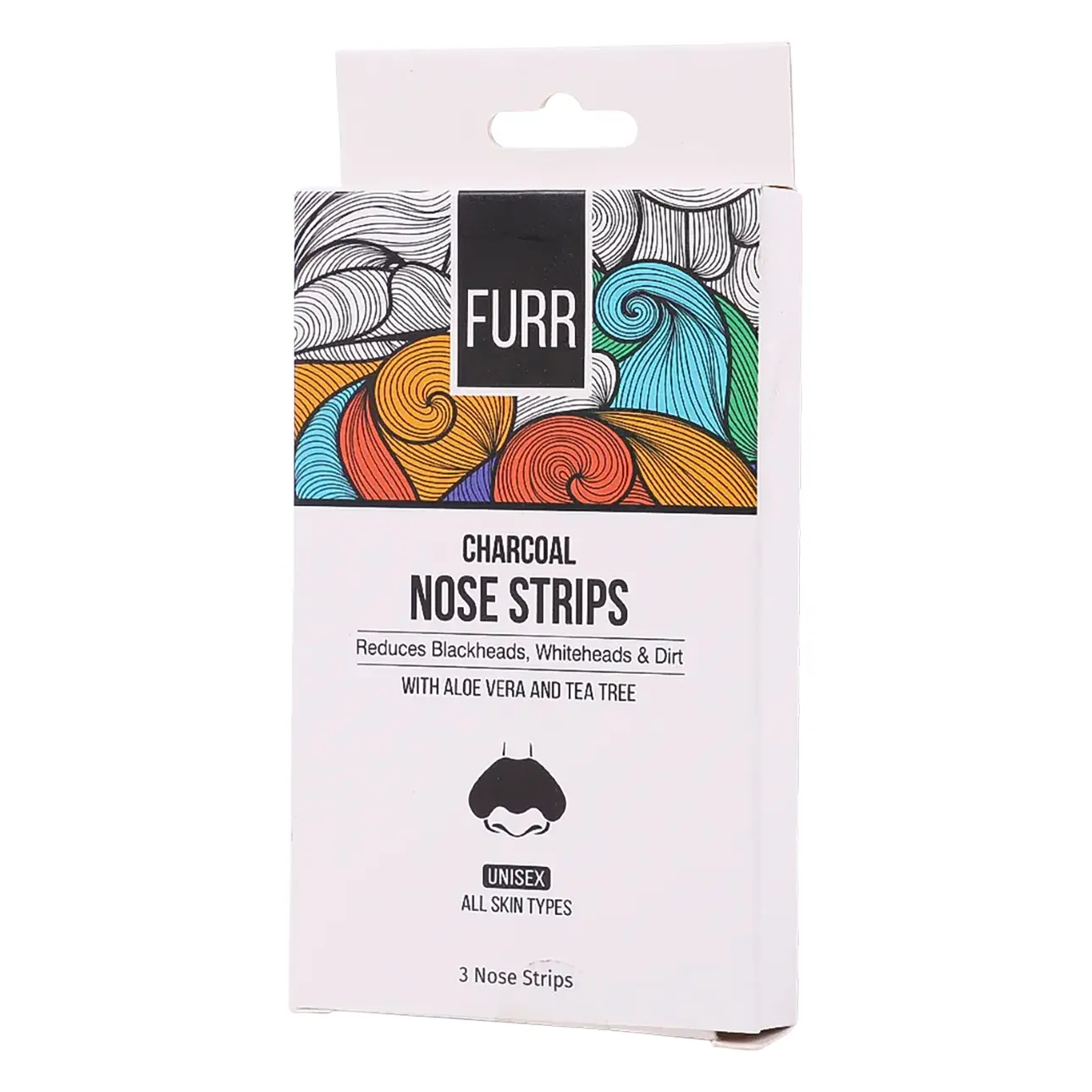Furr Blackhead Remover Charcoal Nose Strips 3 Strips - view 1