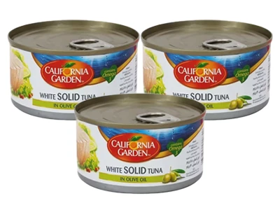 California Garden With Tuna Solid In Olive Oil 3X185G