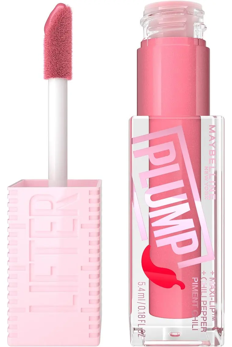 Maybelline New York Lipgloss Lifter Plump Blush Blaze Nude 001 - view 1