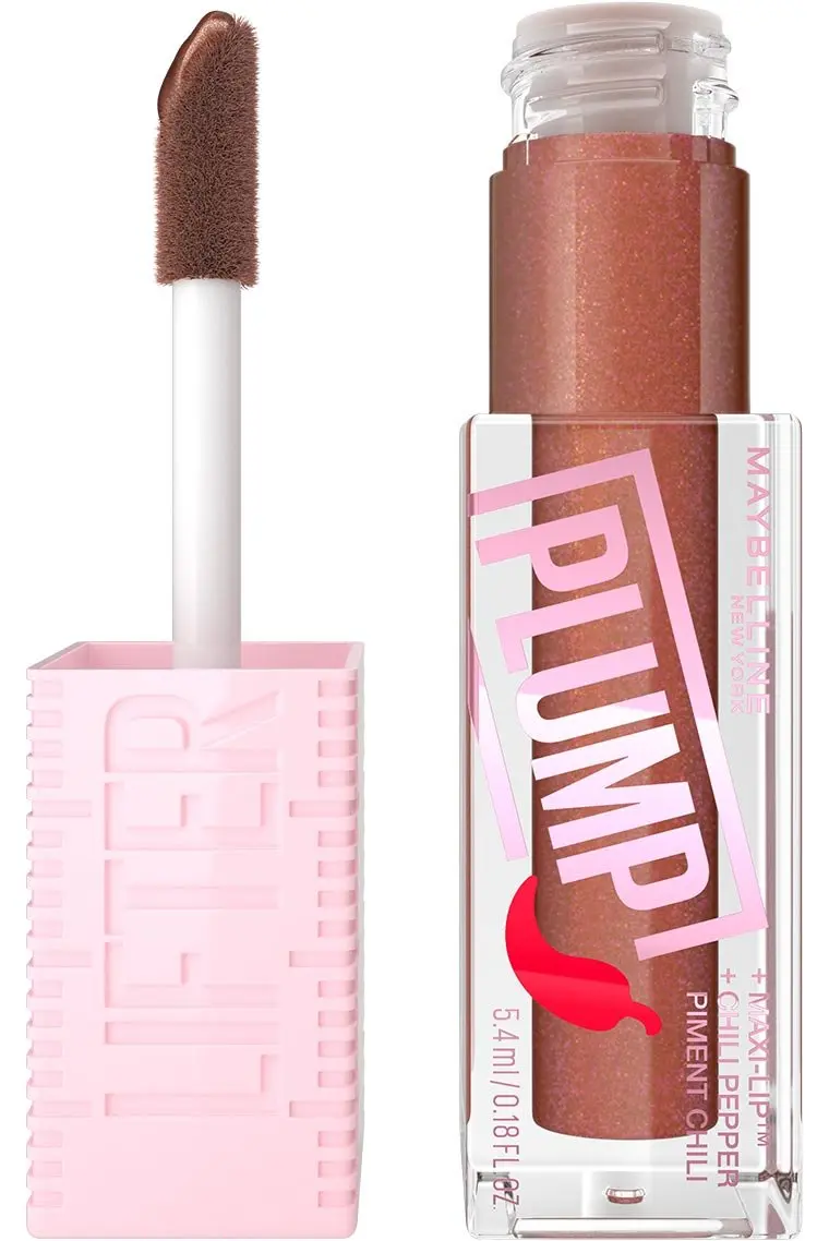 Maybelline New York Lipgloss Lifter Plump Cocoa Zing Nude 007 - view 1