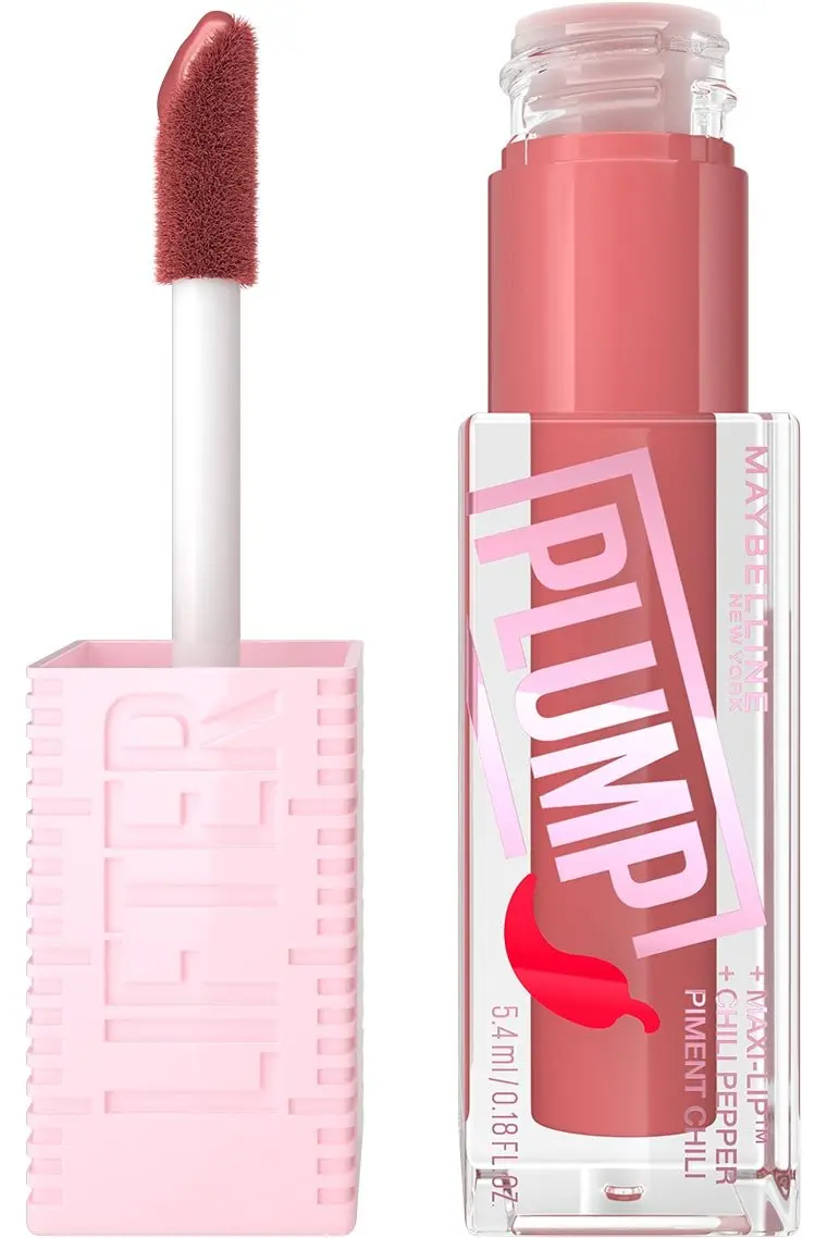 Maybelline New York Lipgloss Lifter Plump Peach Fever Nude 005 - view 1
