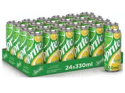 علبة مشروب غازي سبرايت 330 مل × 24