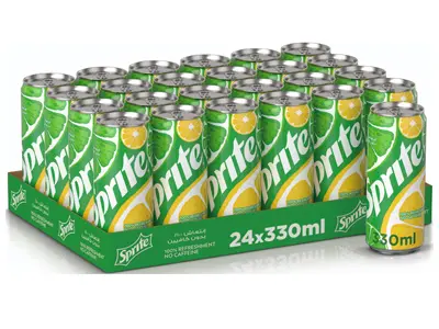 Sprite Soft Drink Can 330MLX24 - view 1