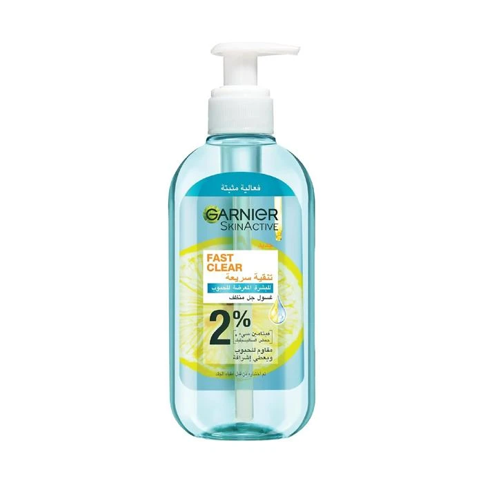 Garnier Skin active Fast Clear Gel Wash 200ML
