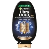 Garnier Ultra Doux Black Charcoal Conditioner 360 ml