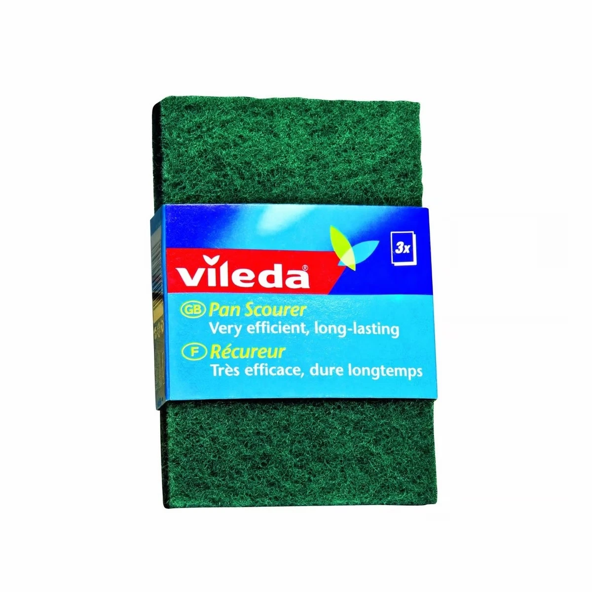 Vileda Hand Pad Pan Scourer 3S