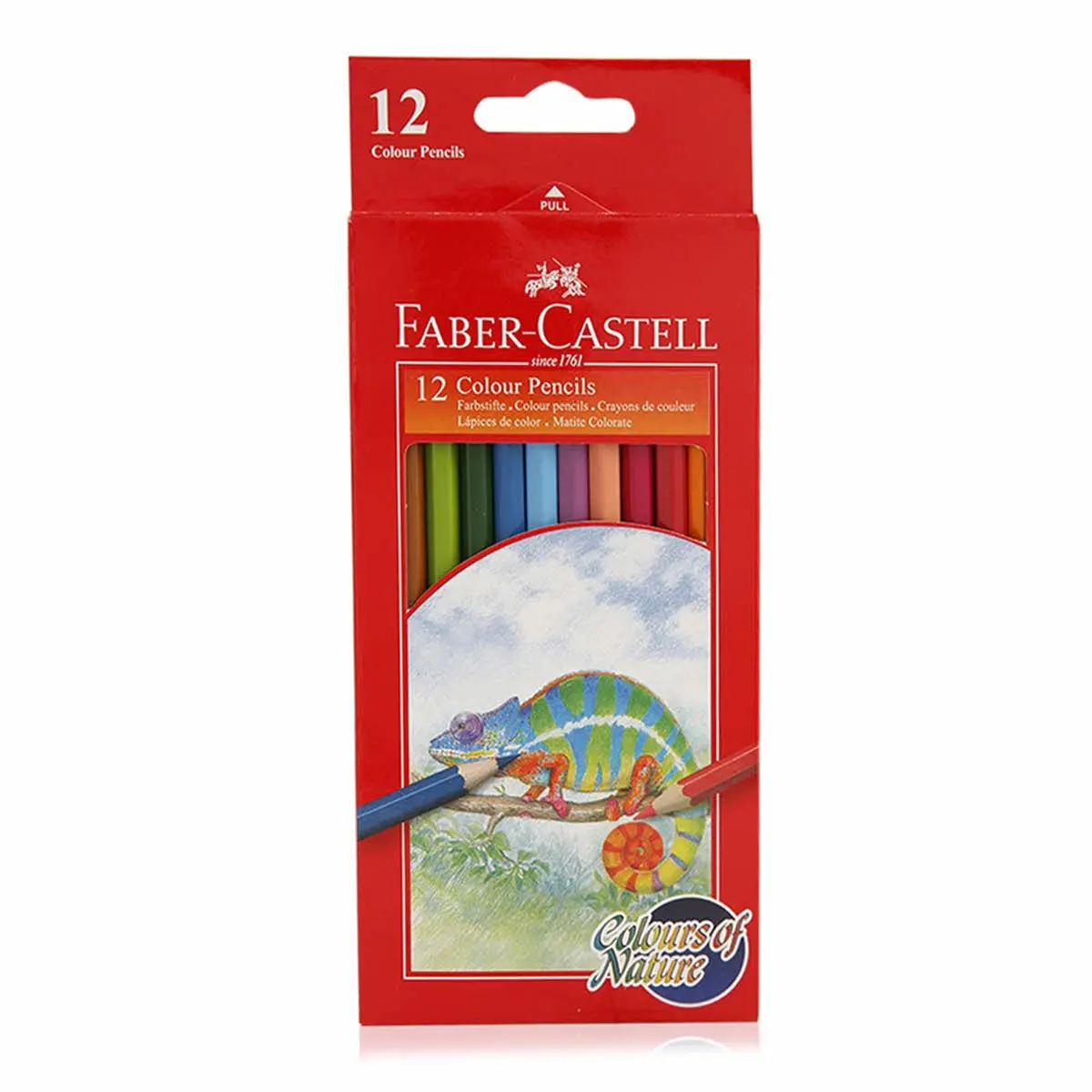 Faber Castell Red Color Pencil 12PCS - view 1