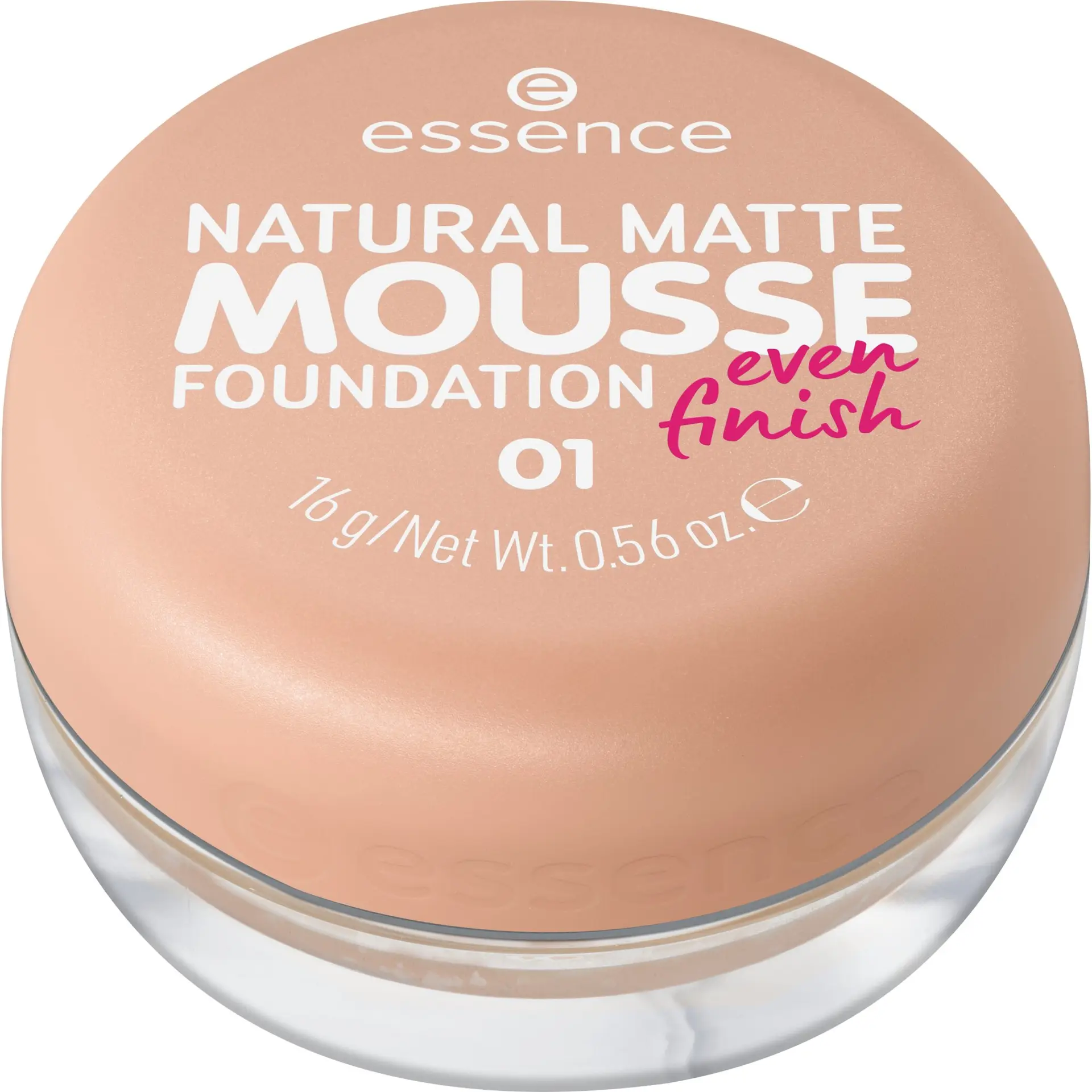Essence Natural Matte Mousse Foundation 01 - view 1