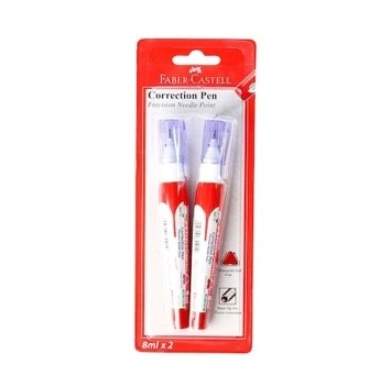 Faber Castell Correction Pen 8ml 2 PC Pack 