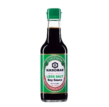 Kikkoman Less Salt Soy Sauce 250 ml - view 1