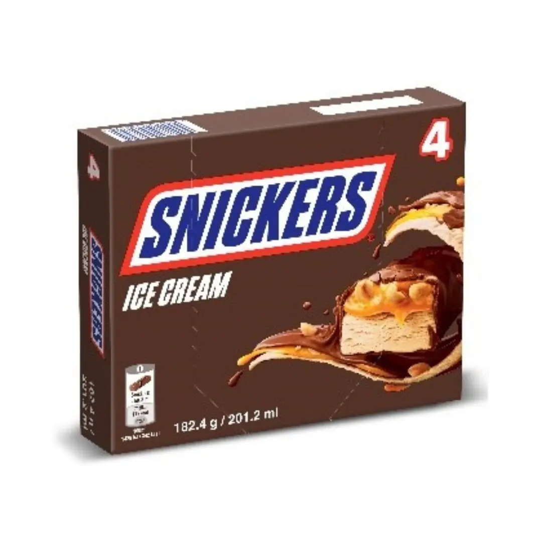 Snickers Ice Bar Mp 4 pcs 45.6 gm - view 1