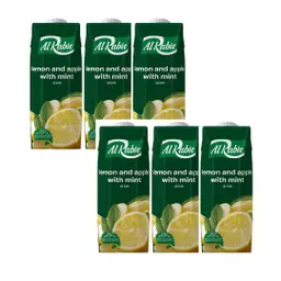 Al Rabie Prisma Lemon Apple Mint Drink 6 pcs 330 ml Promo