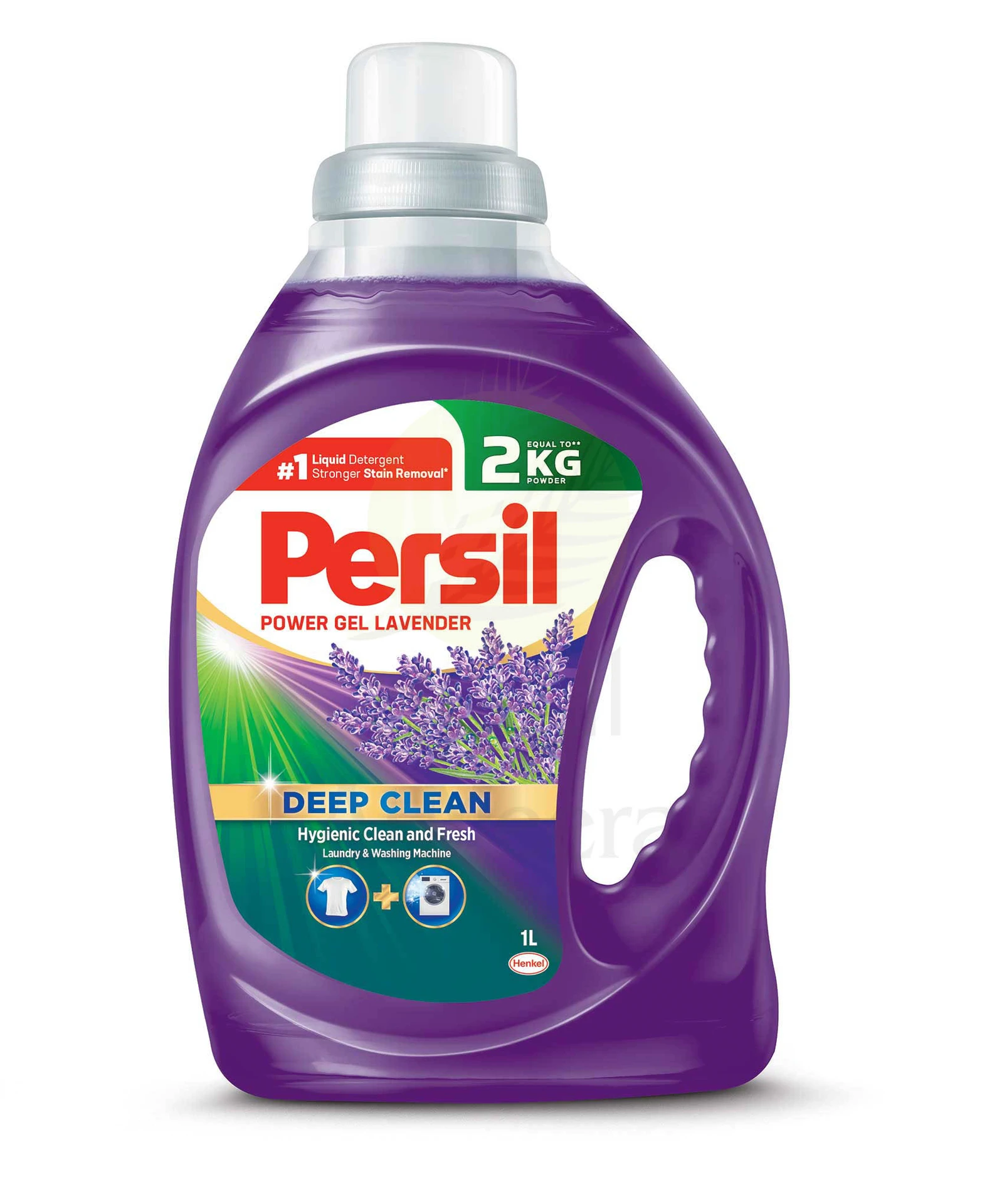 Persil Power Gel Liquid Laundry Detergent Lavender 1L