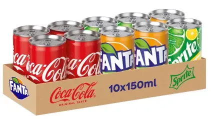 Coke Assorted 150ml*10pack - view 1