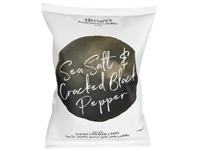 Hectares Sea Salt And Cracked Black Pepper Potato Chips 150G - view 1