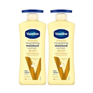 Vaseline Lotion Nourising Moisture 2 pcs 400 ml