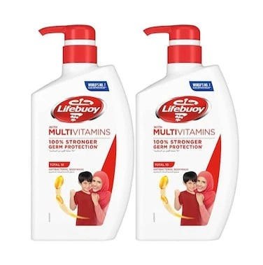 Lifebuoy Body wash Total 10 2 pcs 500 ml