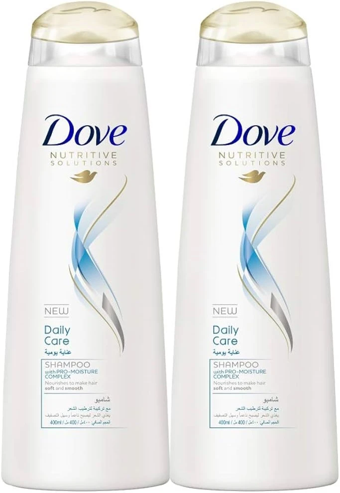 Dove Shampoo Daily Care Twin Pack SP  400 ml 