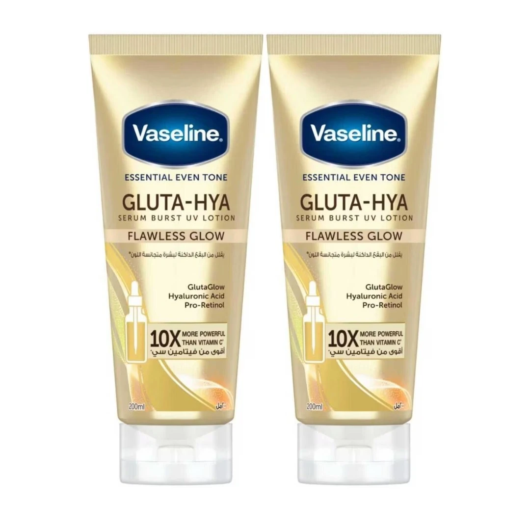 Vaseline Lotion Flawless Glow 2 pcs 200 ml
