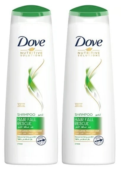 Dove Shampoo Hair Fall Rescue Twin Pack SP 400 ml 
