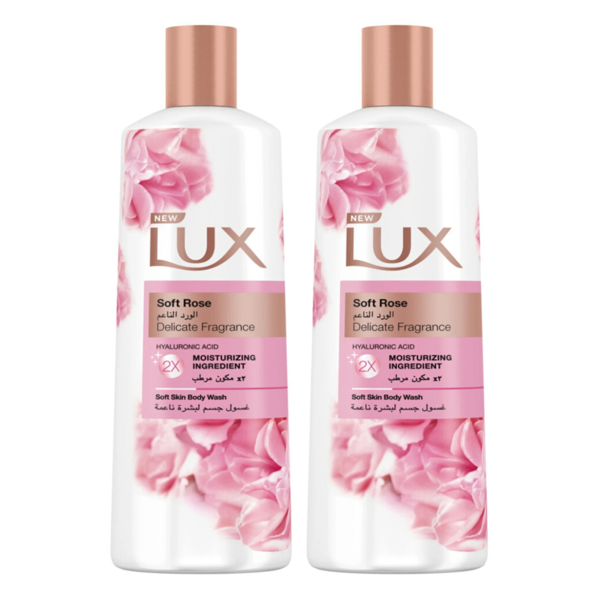 Lux Body Wash Soft Rose 2 pcs 250 ml