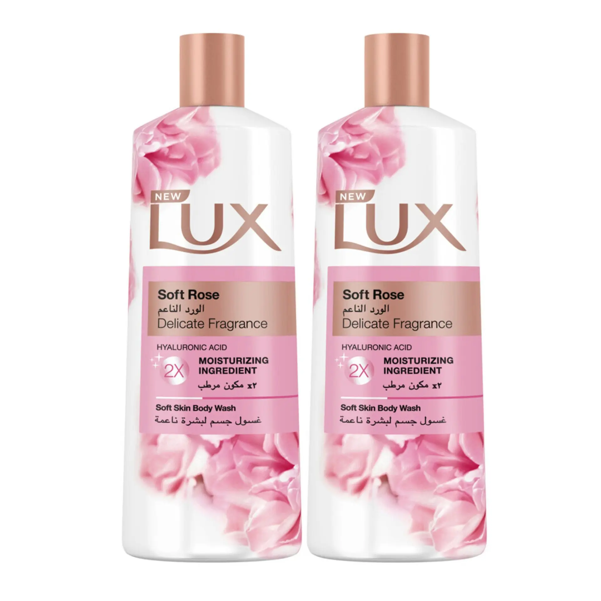 Lux Body Wash Soft Rose 2 pcs 500 ml - view 1