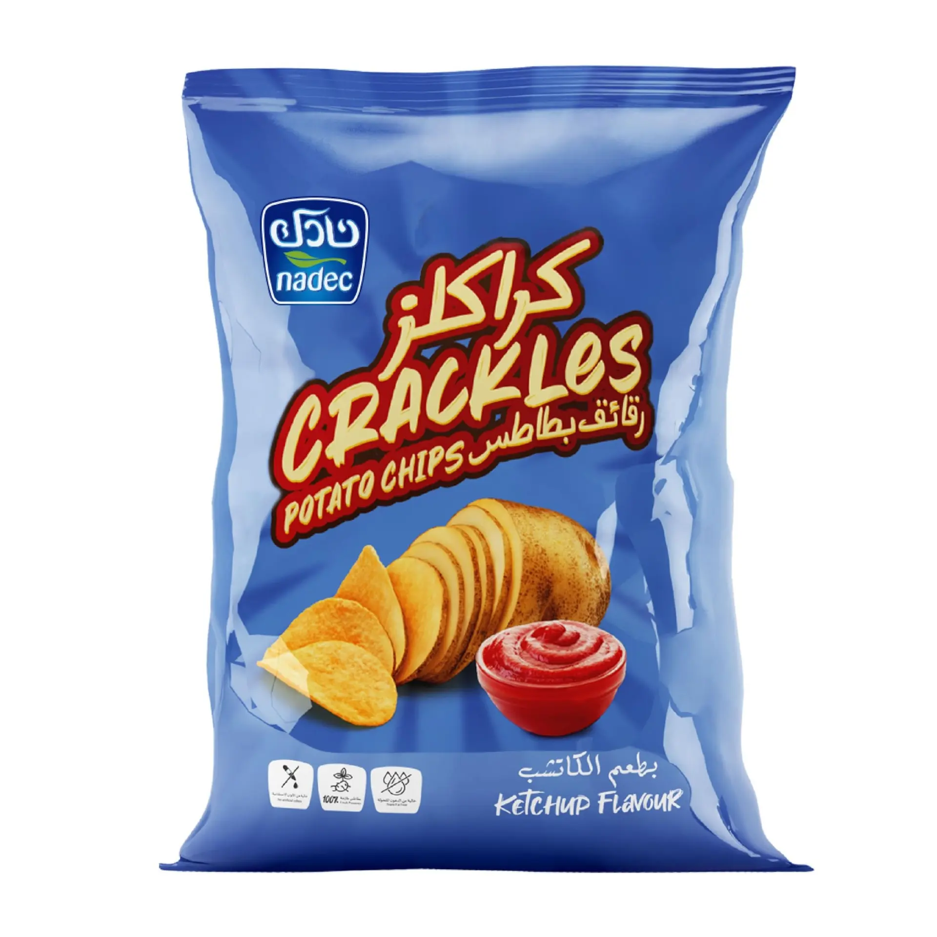 Nadec Chips Ketchup 155 gm - view 2