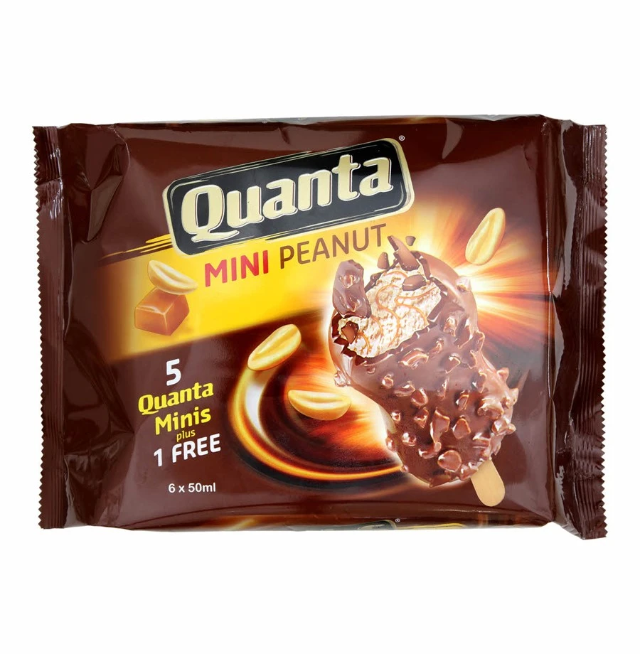 Quanta Mini Peanut Ice Crm Mltpck 6 pcs 50 ml