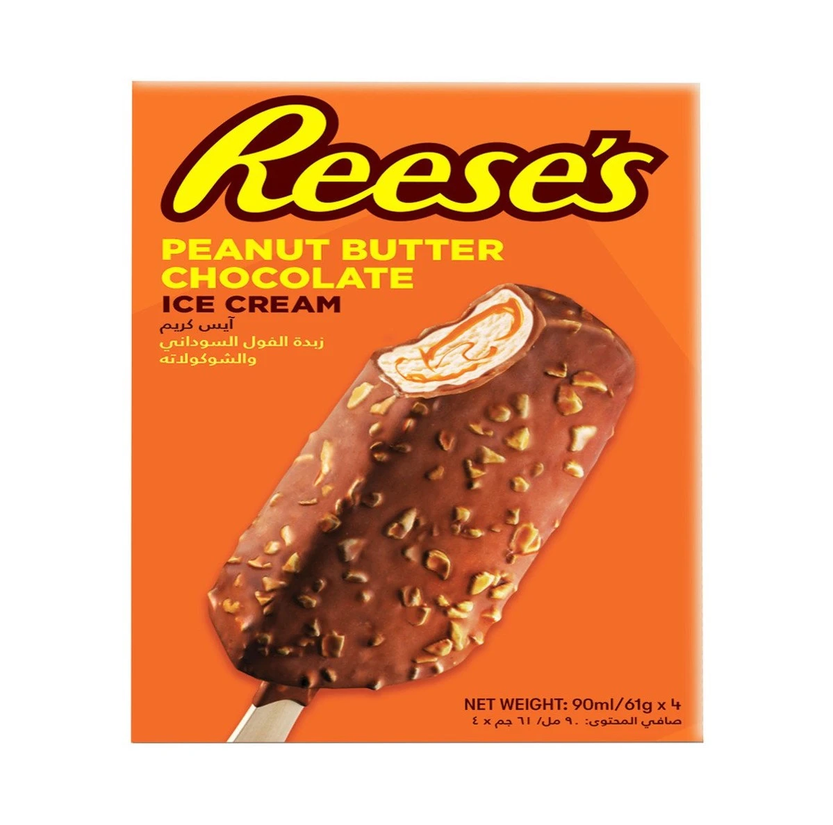 Reese's Peanut Butter Chocolate Ice Cream Stick 4X90ML