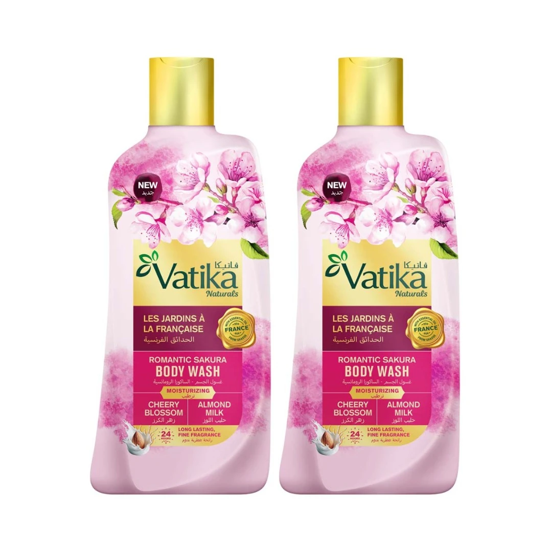 Dabur Vatika Body Wash Sakura 2 pcs 250 ml Promo