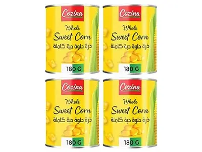Cozina Sweet Corn 4X180G - view 1