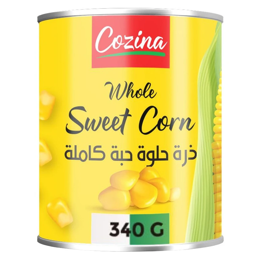 Cozina Whole Sweet Corn 340G