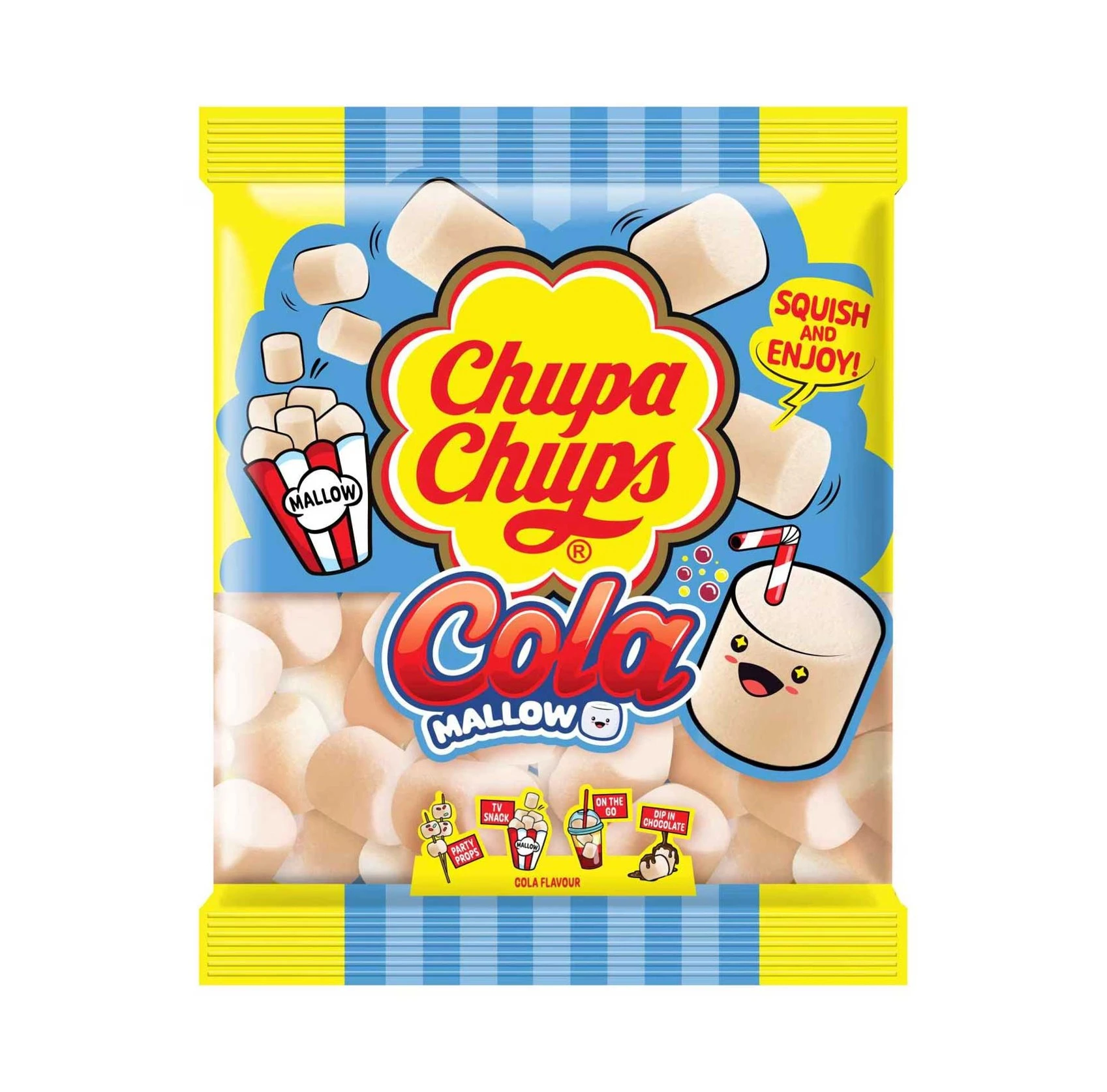 Chupa Chups Marshmallow Cola Tubes 120 gm