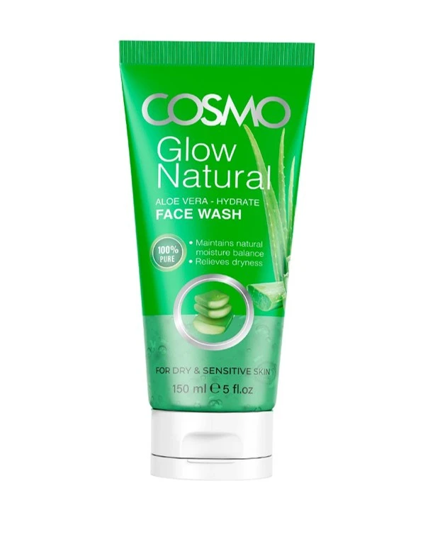 Cosmo Aloe Vera Glow Natural Face Wash 150 ml