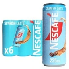 Nescafe Iced Coffee Spanish Latte Multipack 5+1 Free 225 ml
