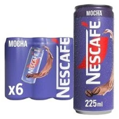 Nescafe Iced Coffee Mocha Multipack 5+1 Free 225 ml