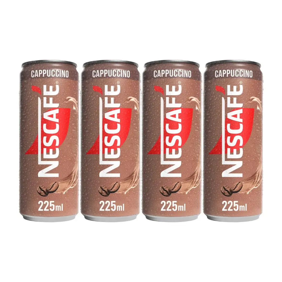 Nescafe Cappuccino Ready-To-Drink Iced Coffee 4 pcs 225 ml Promo - view 1