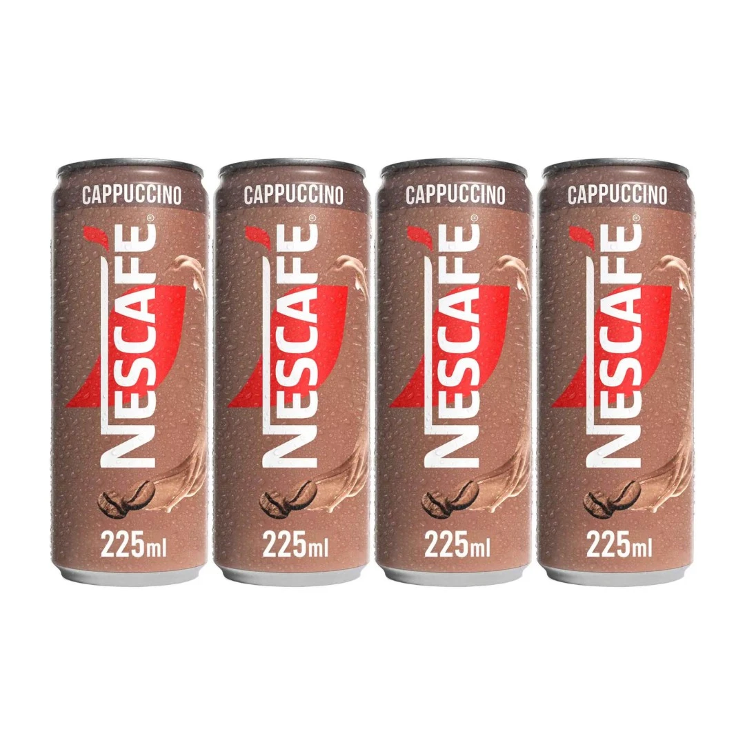 Nescafe Cappuccino Ready-To-Drink Iced Coffee 4 pcs 225 ml Promo